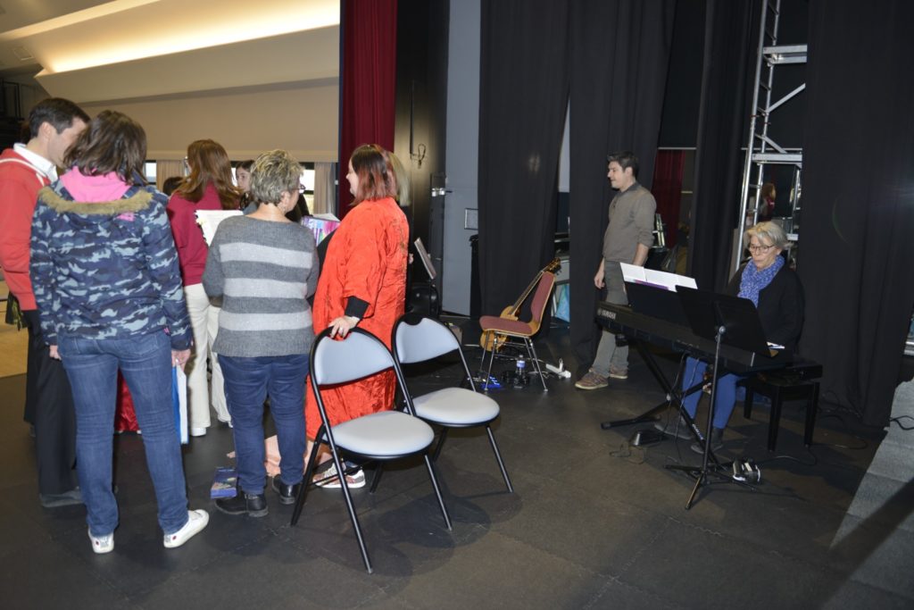 Répétition comédiennes et comédiens